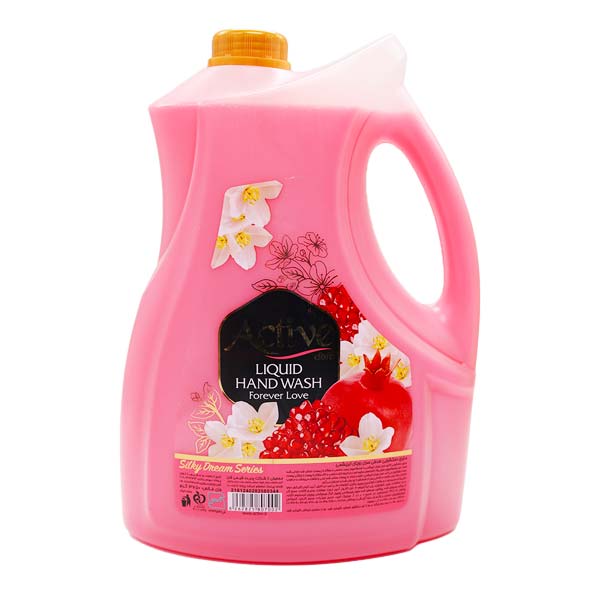 مایع دستشویی صورتی سری رویای ابریشمی 2750 گرمی اکتیو
