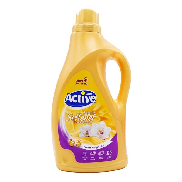 نرم کننده حوله و لباس soft & fresh طلایی 2500 گرمی اکتیو
