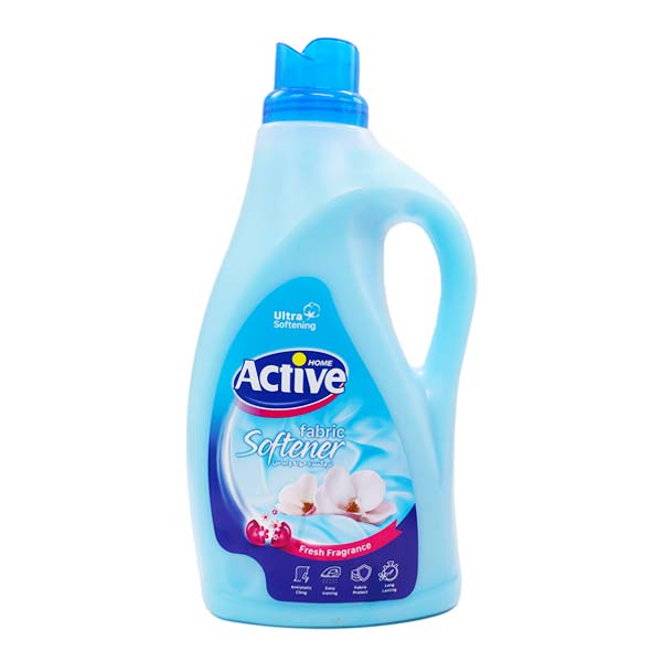 نرم کننده حوله و لباس soft & fresh آبی 2500 گرمی اکتیو