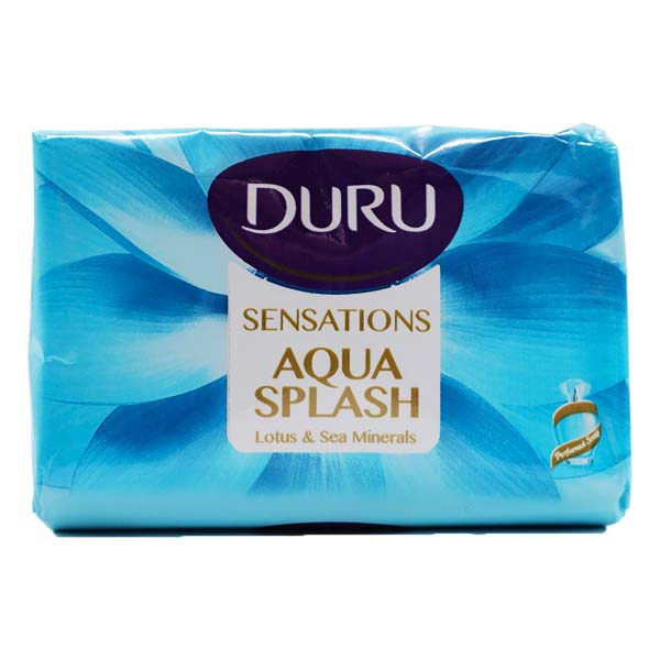 صابون بهداشتی حاوی عصاره گل نیلوفر آبی و مواد معدنی دریا 90 گرمی دورو