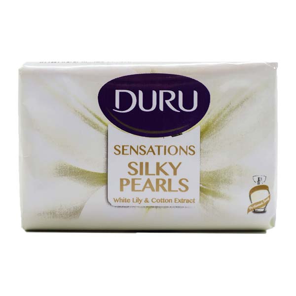 صابون بهداشتی حاوی عصاره گل سوسن و پنبه دانه 90 گرمی دورو