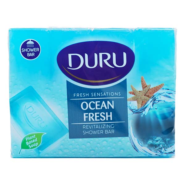 صابون حمام شفاف با رایحه اقیانوس بسته 4 عددی 600 گرمی دورو