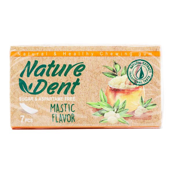 آدامس نواری بدون شکر عصاره ماستیک نیچردنت