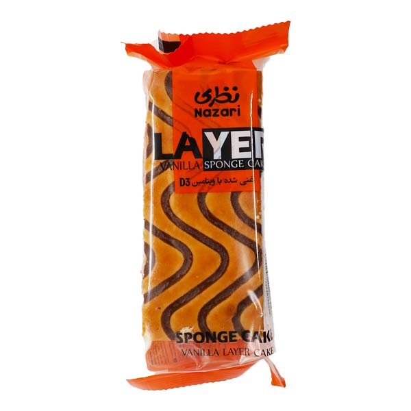 کیک لایه ای شفاف ایسترم نظری 70 گرم