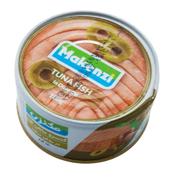کنسرو ماهی تون در روغن زیتون 180 گرمی مکنزی