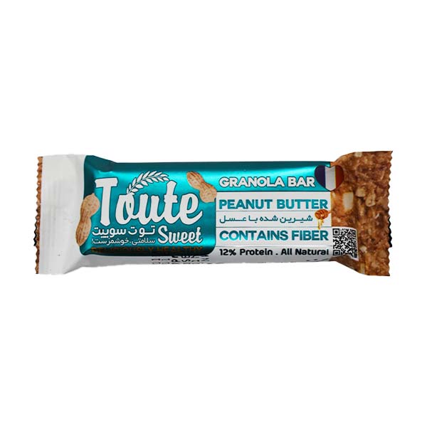 انرژی بار بادام زمینی توت سوییت 45 گرمی