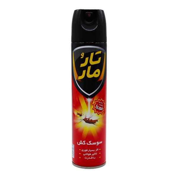 اسپری سوسک کش تار و مار 400 میلی لیتری قرمز