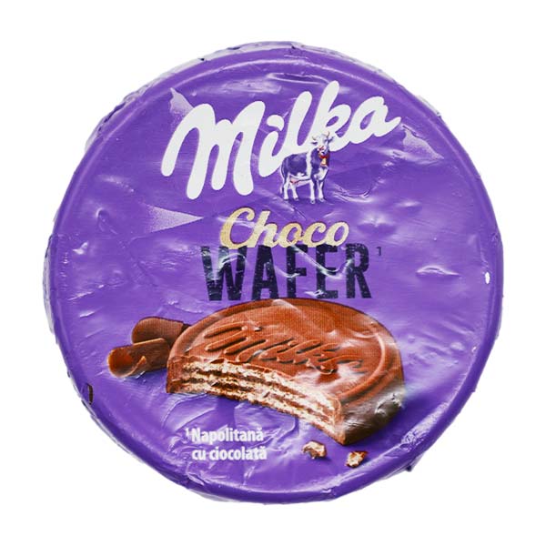 شکلات ویفر 30 گرمی سکه ای میلکا