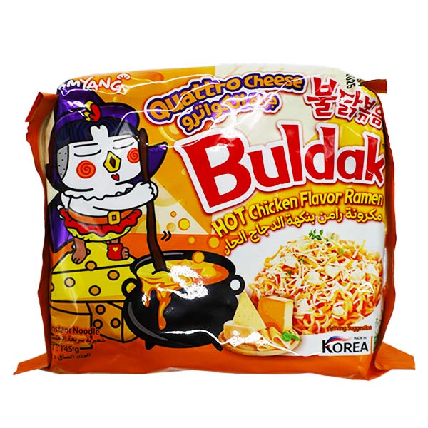 سوپ نودل کره ای پاکتی مرغ و پنیر