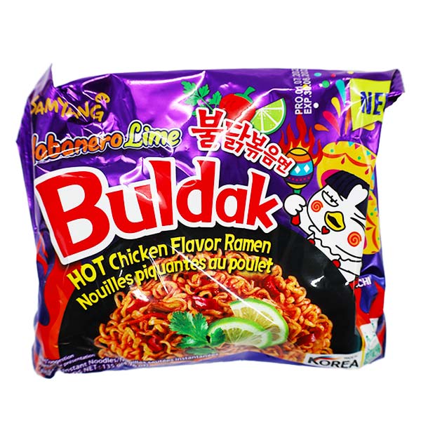 سوپ نودل کره ای پاکتی مرغ و لیمو