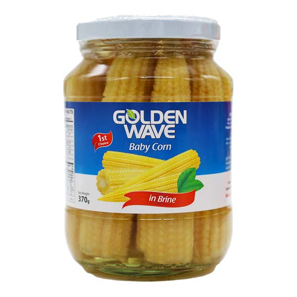 ذرت بیبی کورن شیشه ای ساده