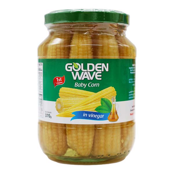 ذرت بیبی کورن شیشه ای سرکه