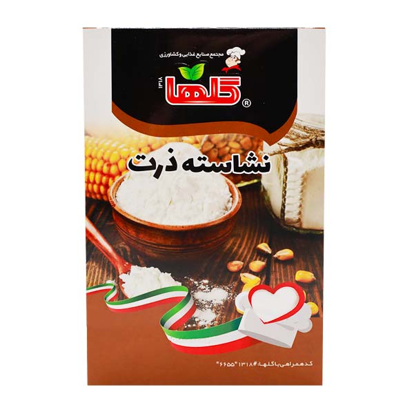 نشاسته ذرت جعبه 150 گرمی گلها