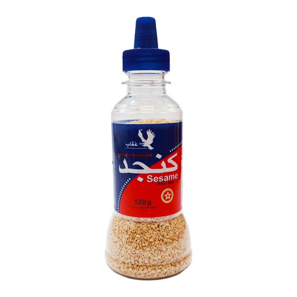 کنجد 120 گرمی برشته عقاب