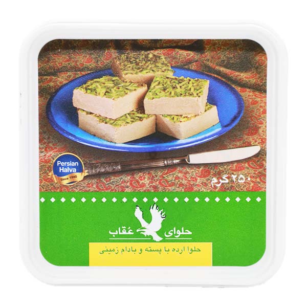 حلوا شکری 250 گرمی خلال پسته ای و بادام زمینی عقاب