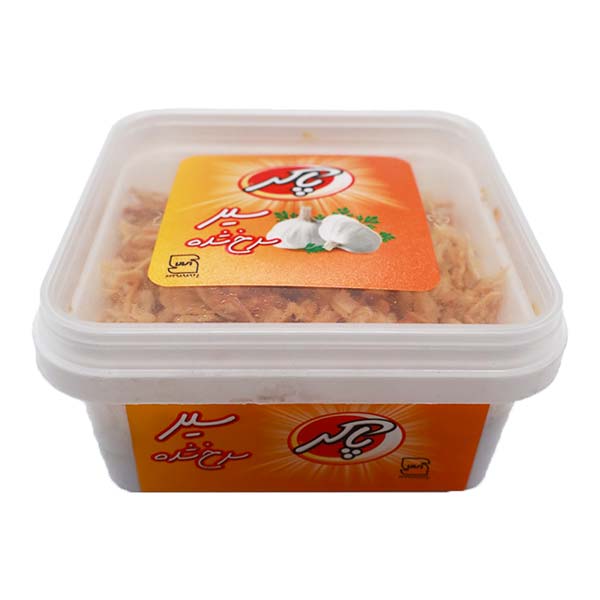 سیر سرخ شده 100 گرم پاکر