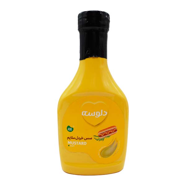 سس خردل ملایم 400 گرمی دلوسه