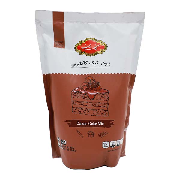 پودر کیک کاکائوئی گلستان 500 گرمی